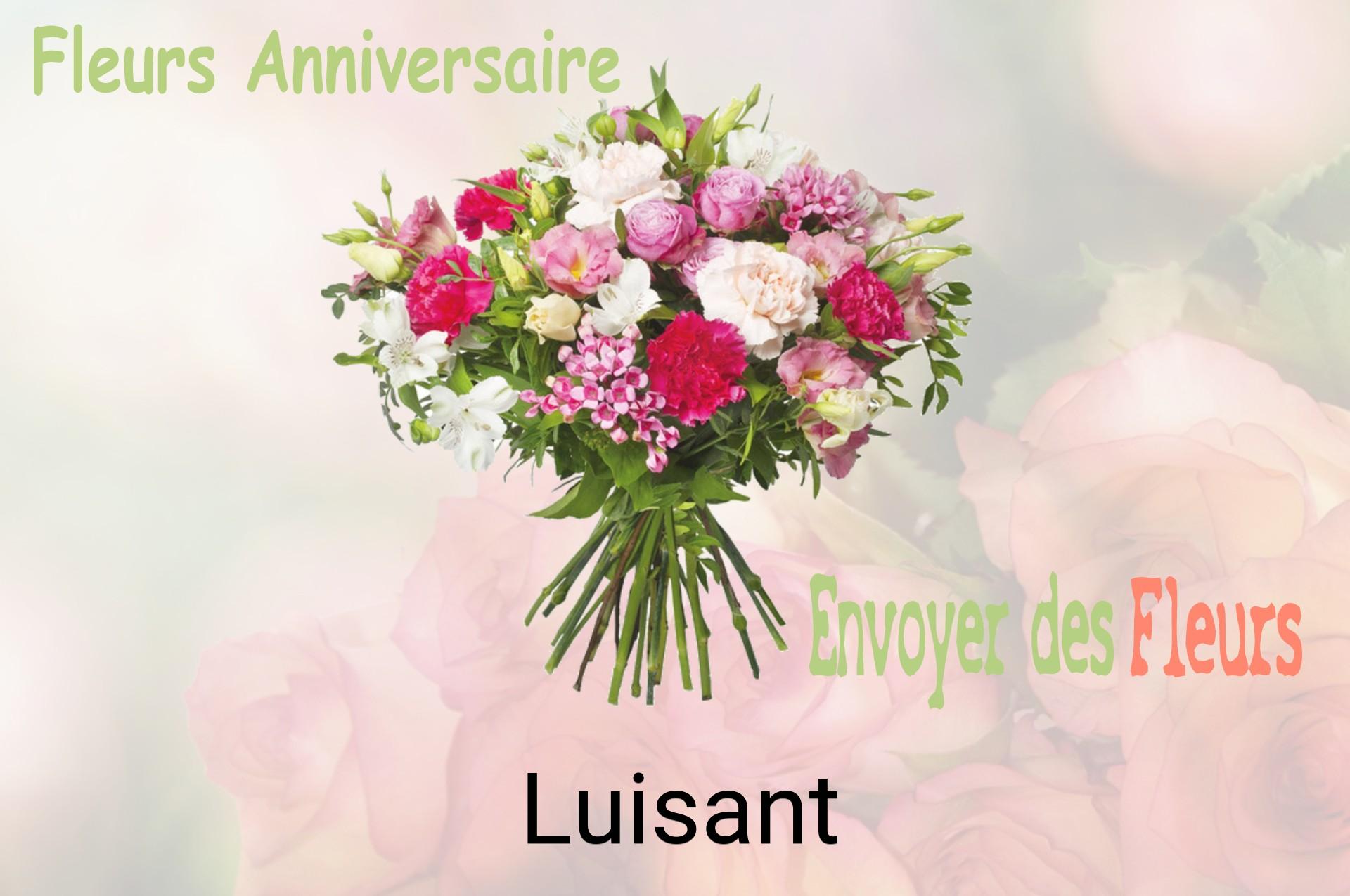 Bouquet de fleurs d’anniversaire livré à Luisant