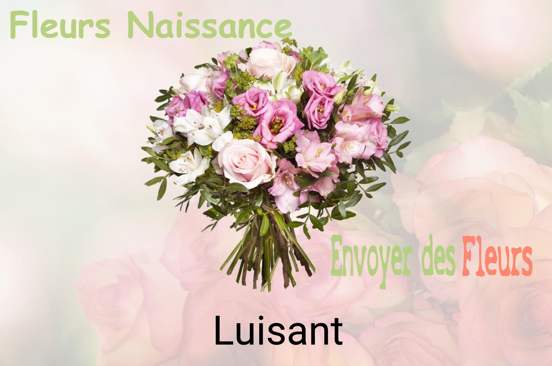 Bouquet de fleurs de naissance livré à Luisant